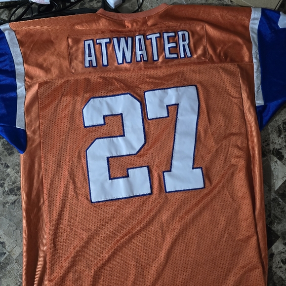 Steve Atwater 1994 Mitchell & Ness NFL Throwbacks Denvor Brancos Jersey Sz 54 - Picture 1 of 5